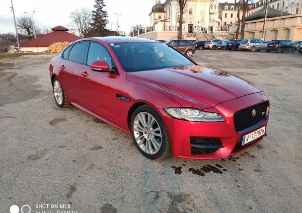 Jaguar XF cena 73900 przebieg: 131000, rok produkcji 2015 z Tuchów małe 37